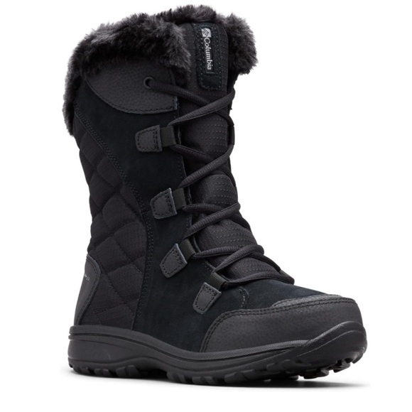 Columbia Shoes - Columbia Women's Ice Maiden II Snow Boots size 7 black waterproof insulated